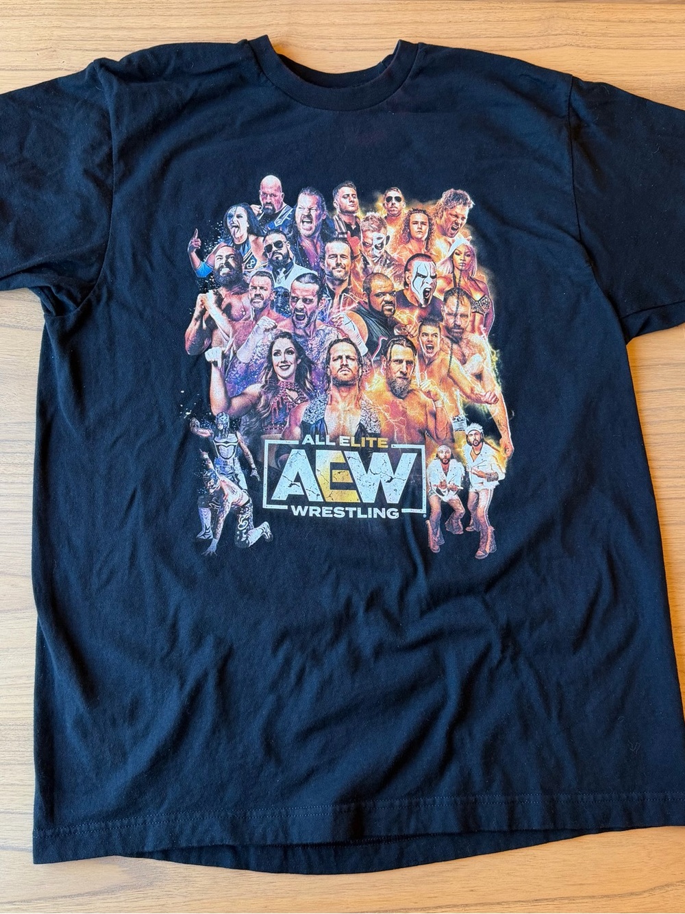 All Elite Wrestling Dynamite I Was There Black T-Shirt Size Large Wrestling AEW